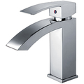 Whitehaus Jem Collection Sgl Hole/Sgl Lever Lavatory Faucet W/ Pop-Up Waste, Chrm WH2010001-C